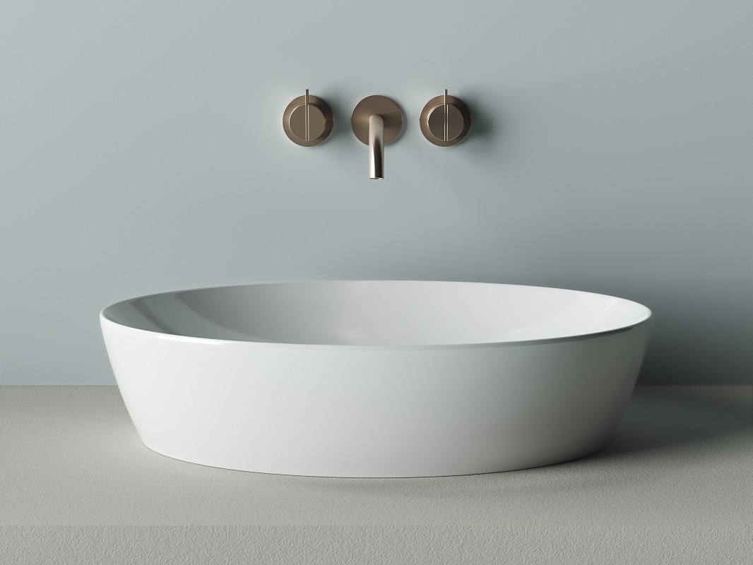 Раковина накладная Ceramica Nova Element CN5018 61x41 (белый), без донного клапана