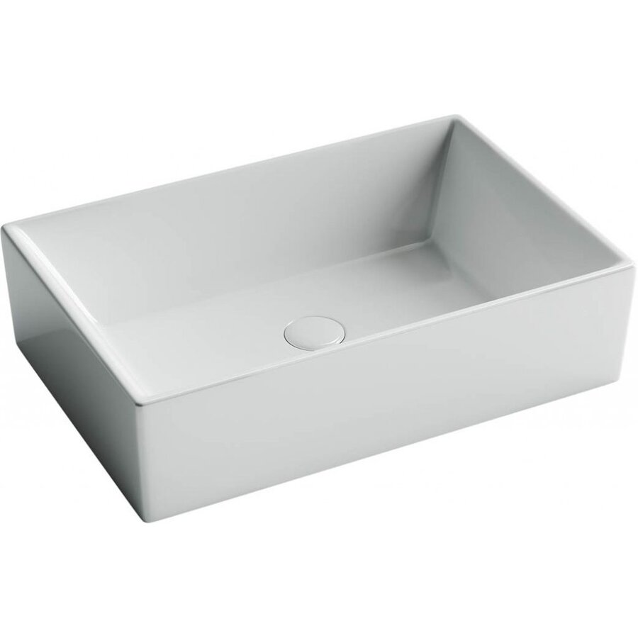 Раковина накладная Ceramica Nova Element CN5025 60x38 (белый), без донного клапана