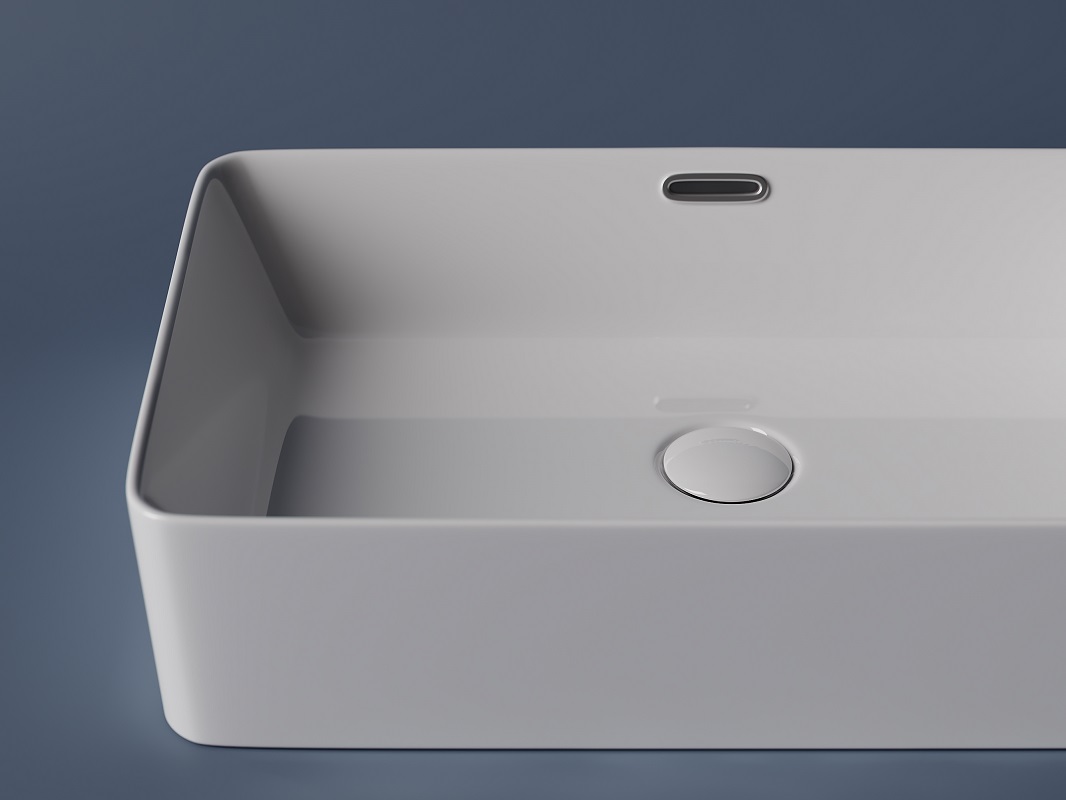 Раковина накладная Ceramica Nova Element CN5025 60x38 (белый), без донного клапана