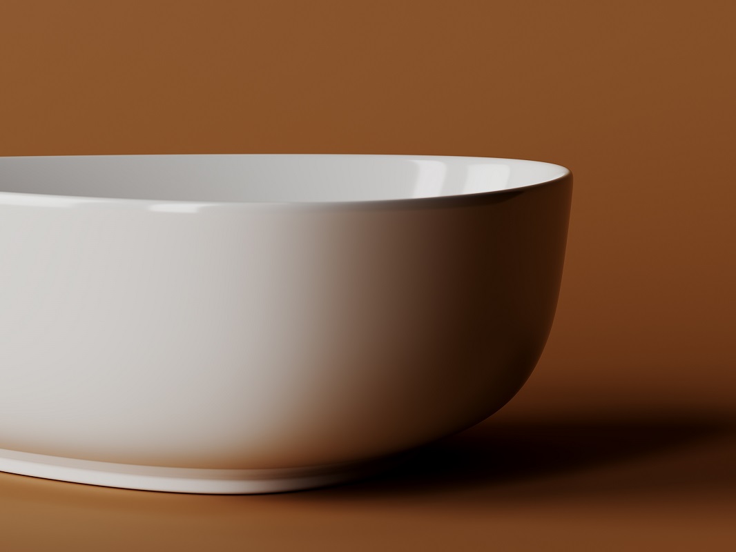 Раковина накладная Ceramica Nova Element CN5026 45.5x32 (белый), без донного клапана
