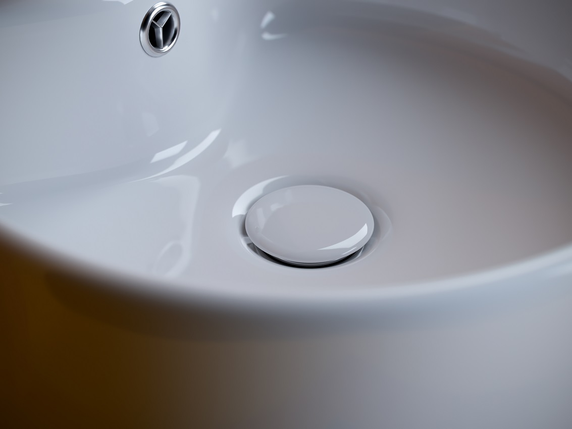 Раковина накладная Ceramica Nova Element CN5027 40x40 (белый глянцевый), без донного клапана