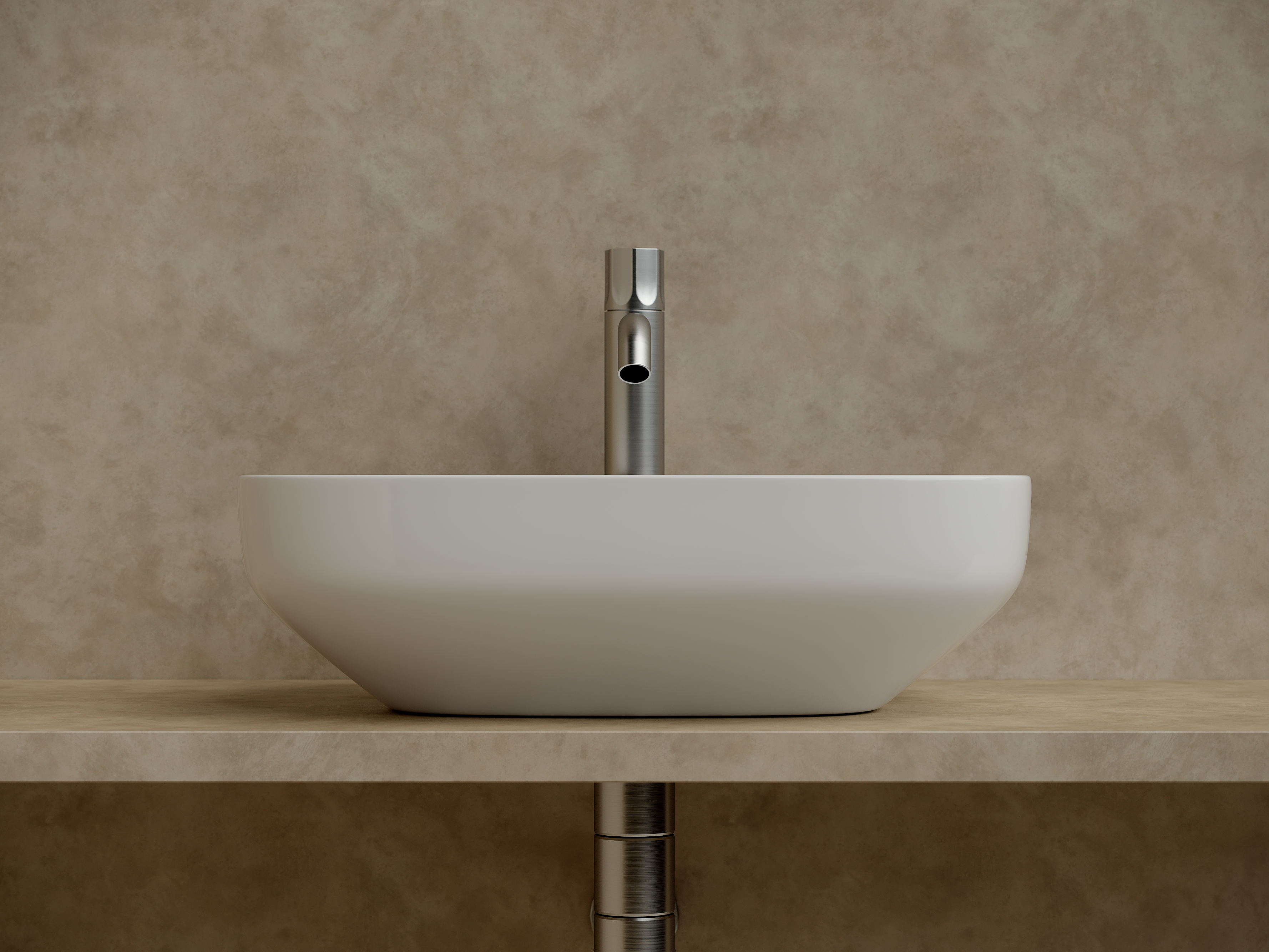 Раковина накладная Ceramica Nova Element CN5031 50x38 (белый), без донного клапана