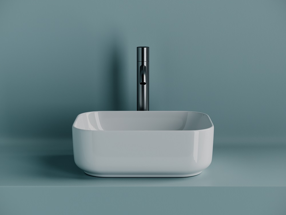 Раковина накладная Ceramica Nova Element CN5042 40x30.5 (белый), без донного клапана