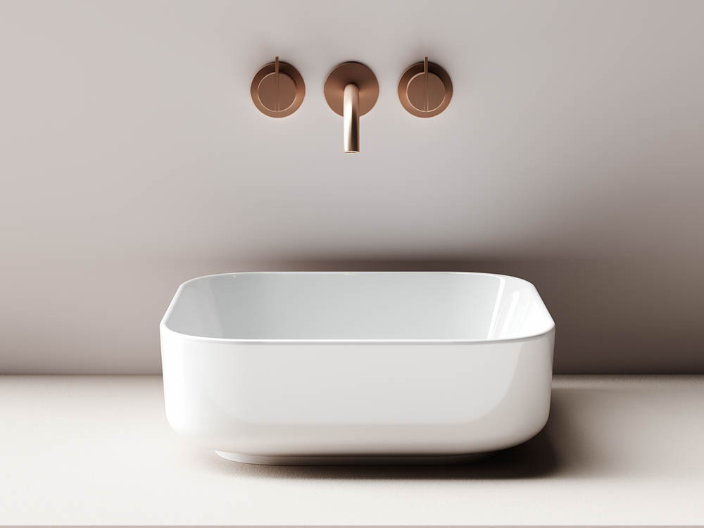 Раковина накладная Ceramica Nova Element CN6012 38.5x38.5 (белый), без донного клапана