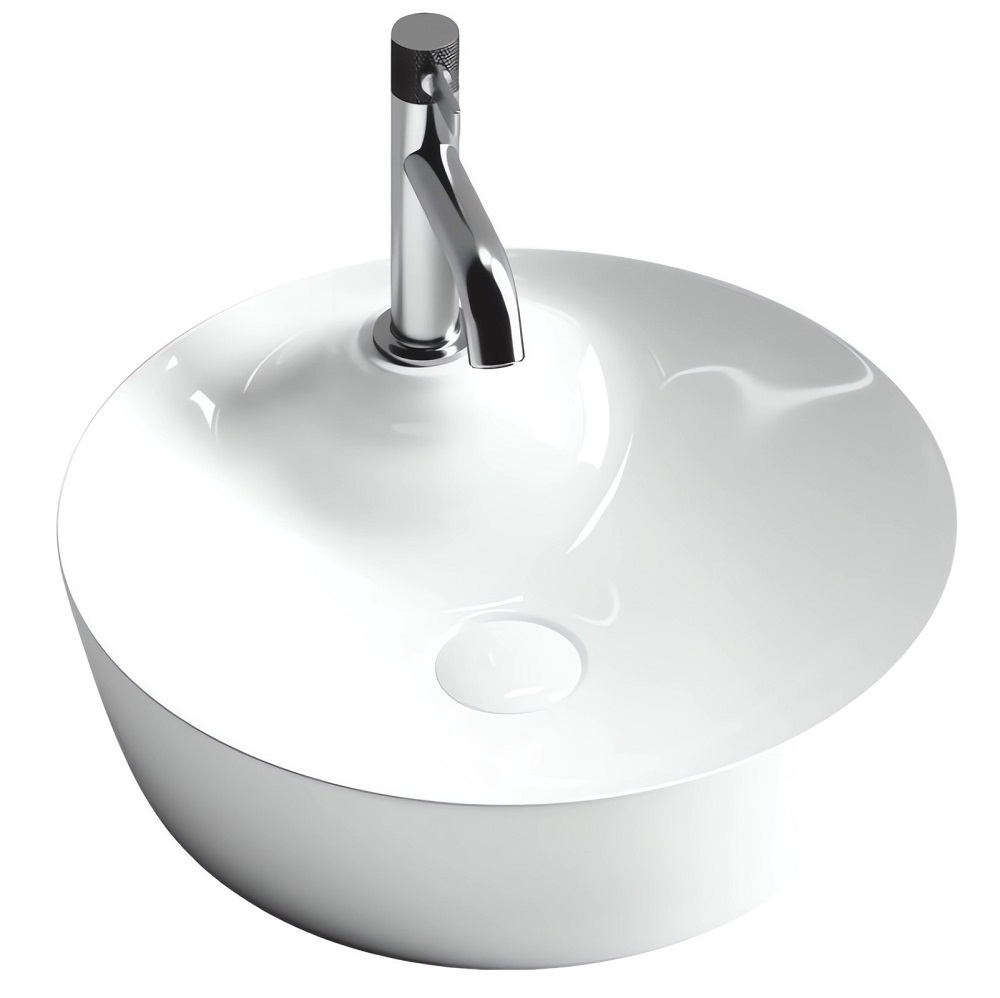 Раковина накладная Ceramica Nova Element CN6014 43.5x43.5 (белый), без донного клапана
