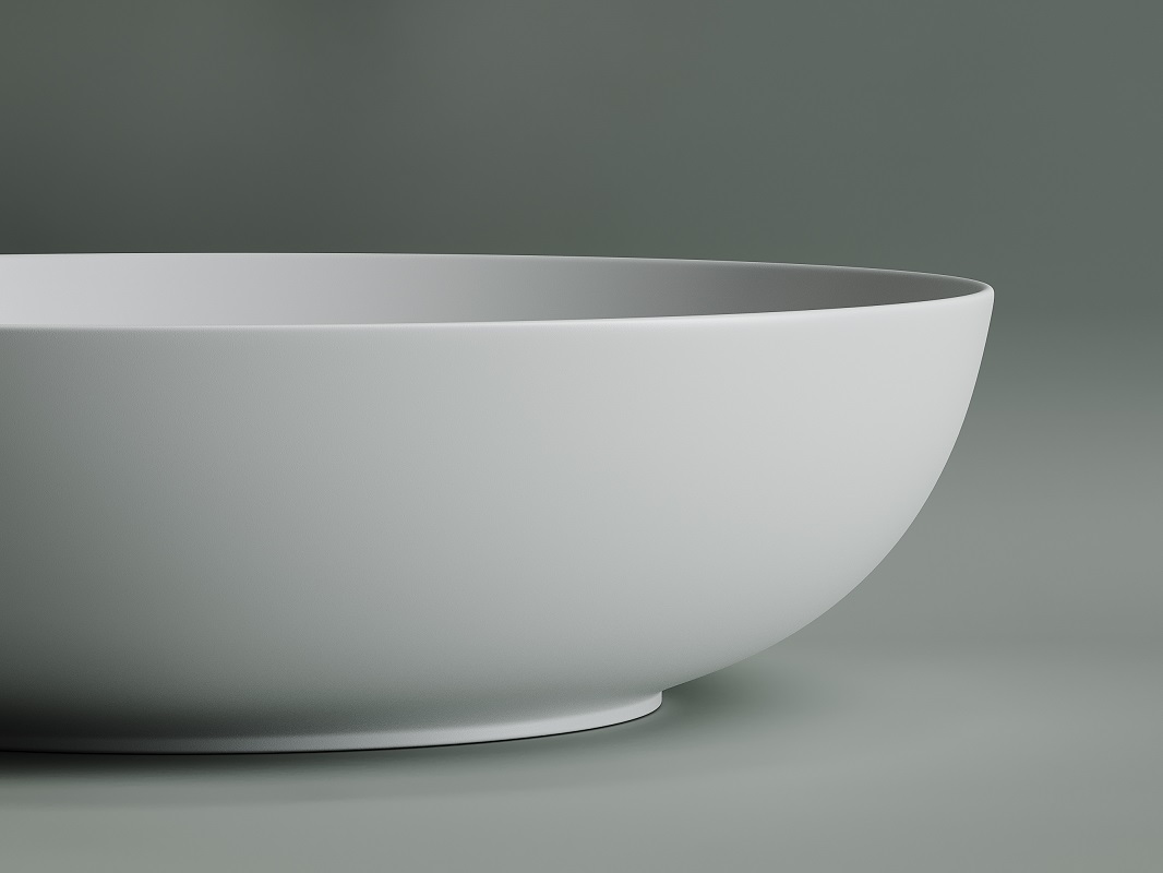 Раковина накладная Ceramica Nova Element CN6017MW 52x39.5 (белый матовый), без донного клапана