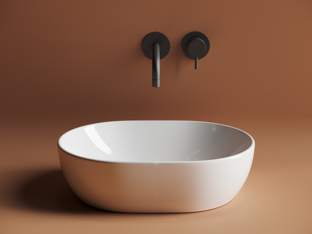 Раковина накладная Ceramica Nova Element CN6019 48x35 (белый), без донного клапана