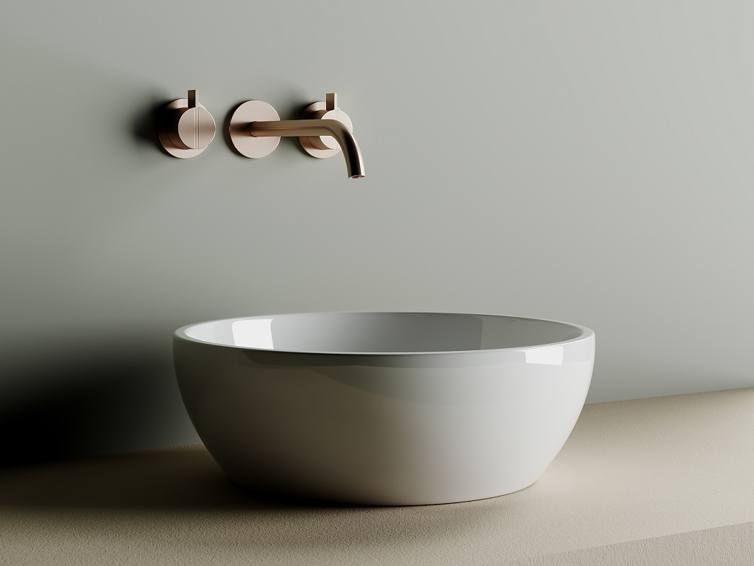 Раковина накладная Ceramica Nova Element CN6021 41x41 (белый), без донного клапана