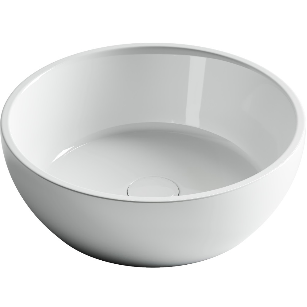 Раковина накладная Ceramica Nova Element CN6021 41x41 (белый), без донного клапана