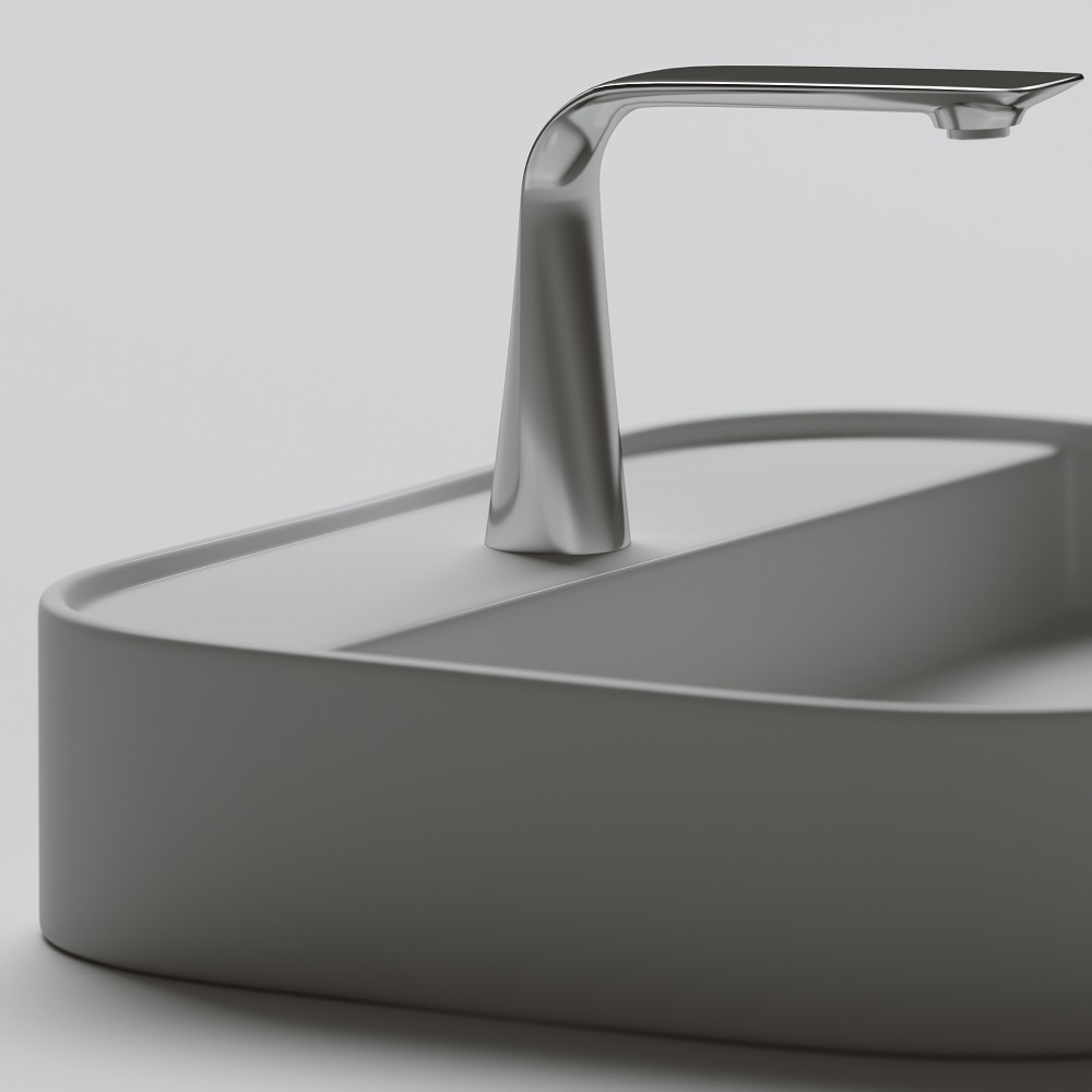 Раковина накладная Ceramica Nova Element CN6034 55x45 (белый), без донного клапана