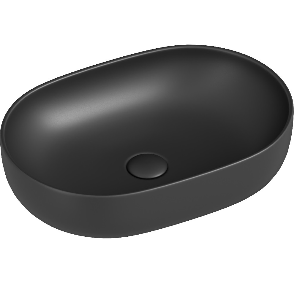 Раковина накладная Ceramica Nova Element CN6047MDH 60x41.5 (темный антрацит матовый), без донного клапана