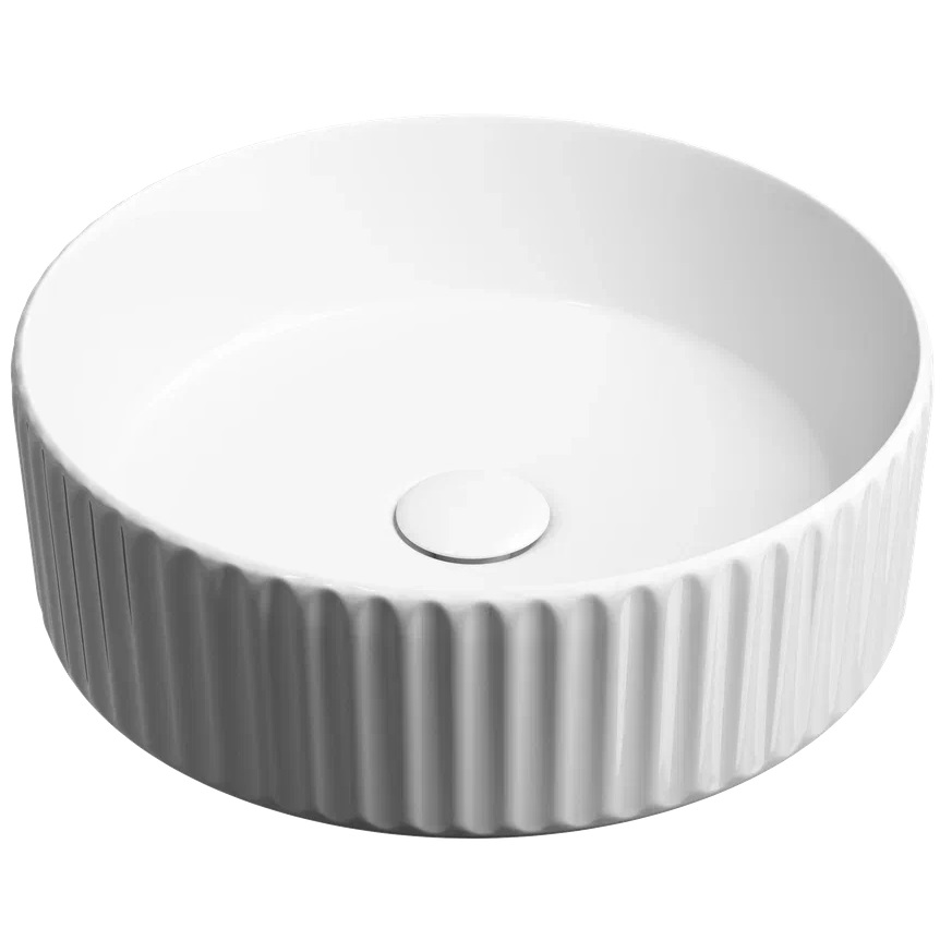 Раковина накладная Ceramicanova Element CN6057 36x36x11.5 (белый), без донного клапана