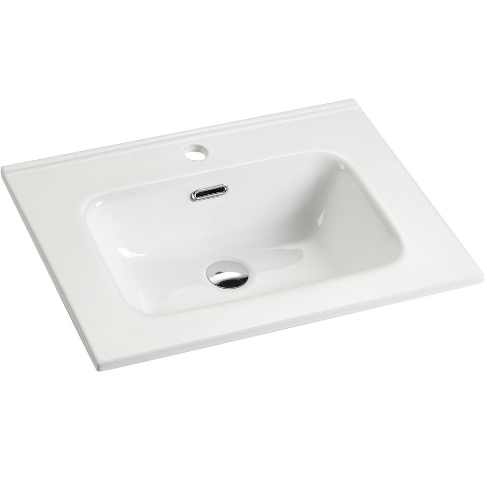 Раковина накладная Ceramica Nova Element CN7001 61x46.5 (белый), без донного клапана