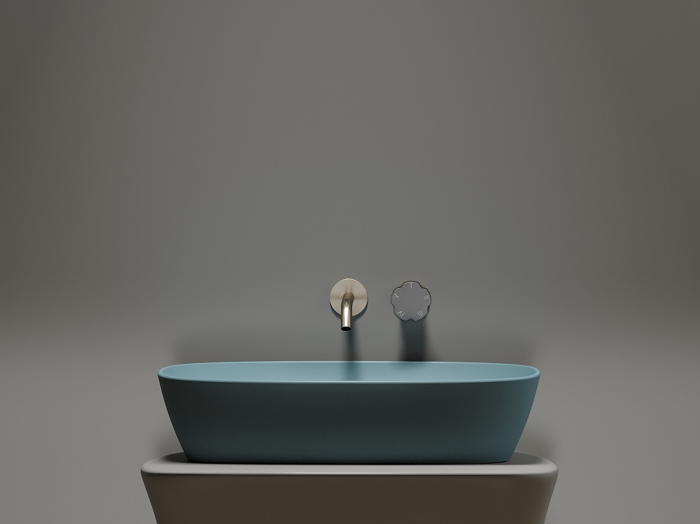 Раковина накладная Ceramicanova Element CN6049MLG 60x38x13.8 (зеленый матовый), без донного клапана