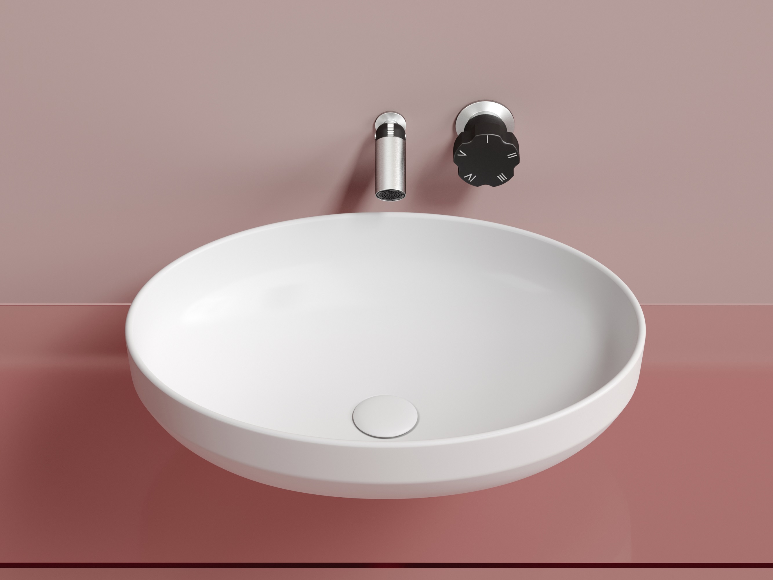 Раковина накладная Ceramicanova Element CN6056MW 50.2x36.3x14.5 (белый матовый), без донного клапана