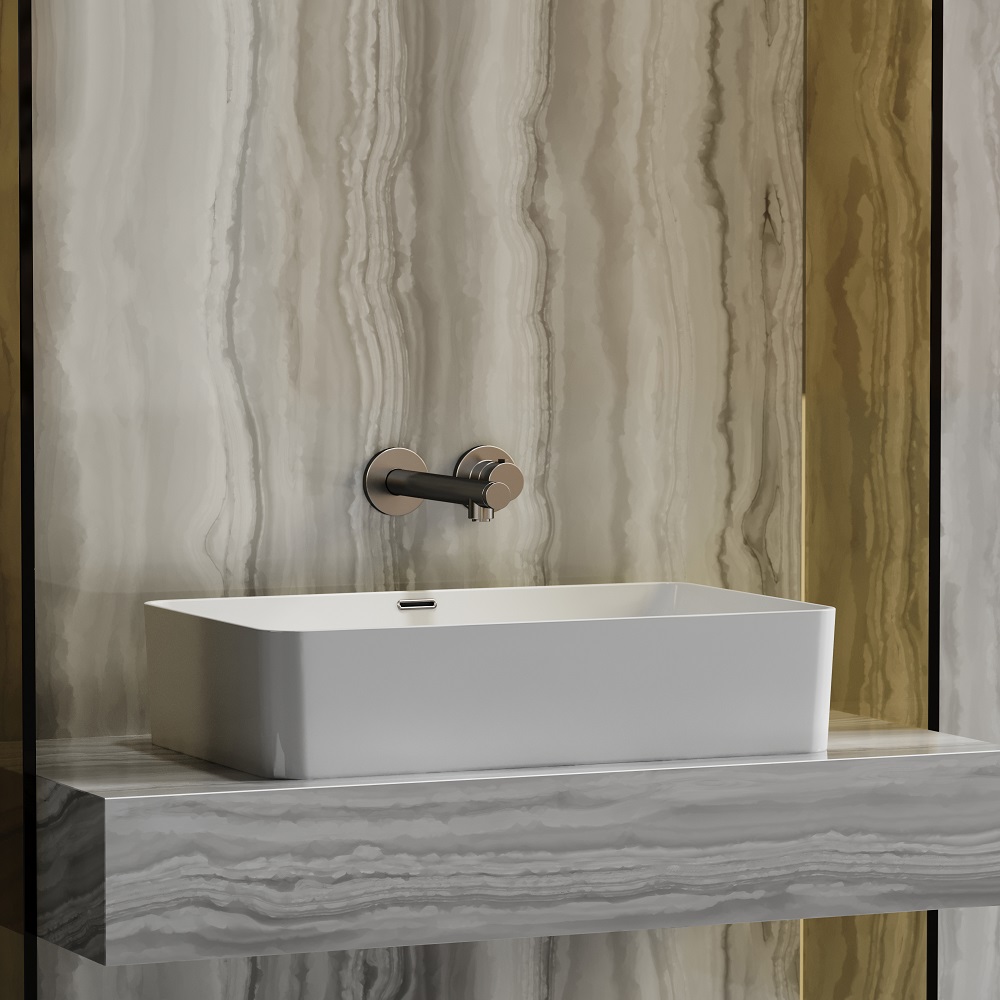 Раковина накладная Ceramicanova Element CN6065 60.5x38.5x14 (белый), со сливом-переливом