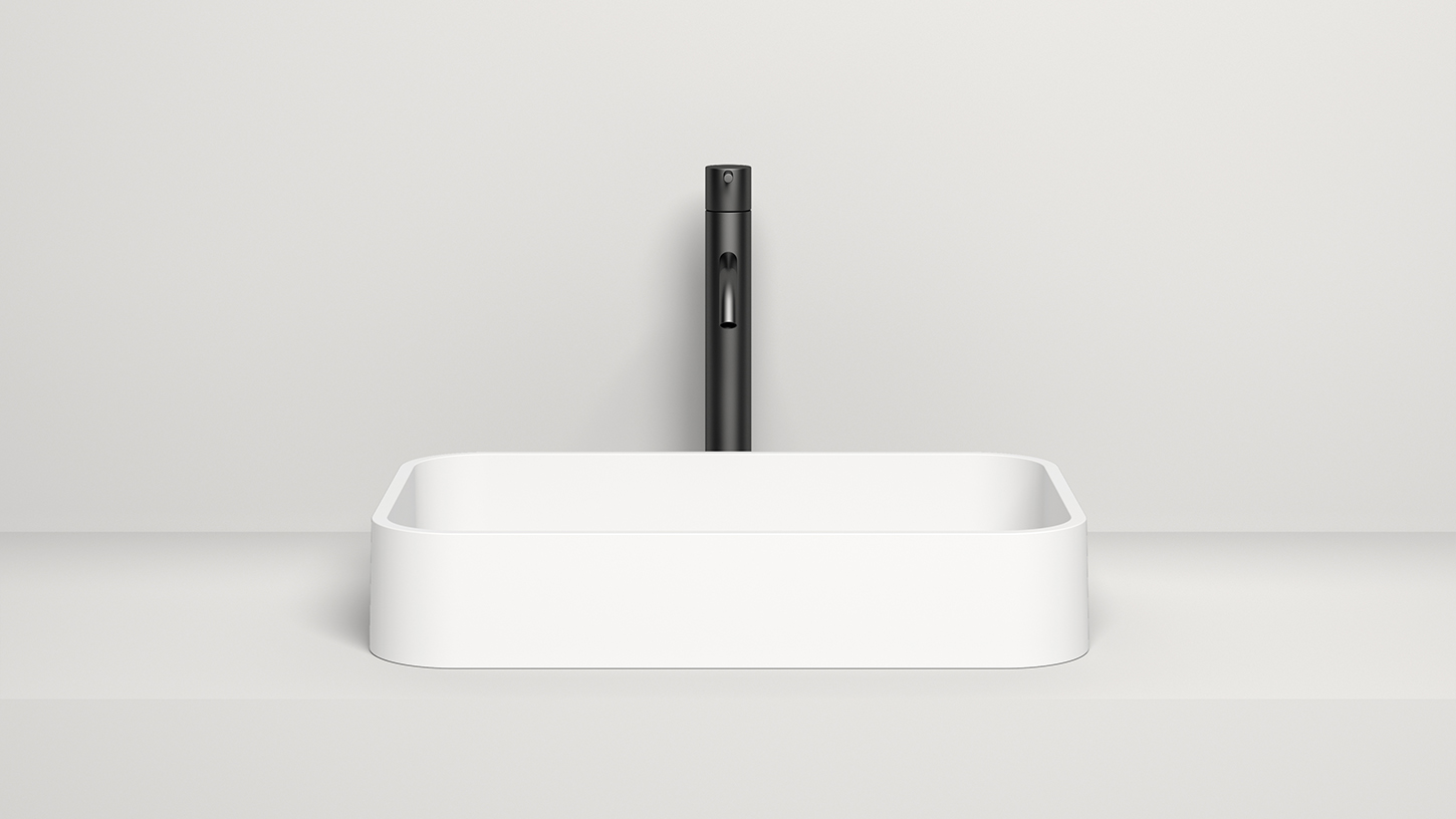 Раковина накладная Salini Callista S-Sense 1101104GF 54.5x34.5x10 (покраска RAL полностью, глянцевый), без донного клапана