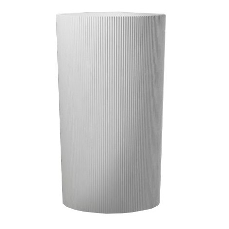 Раковина напольная Abber Stein AS2501-H 50x50x85 (белый матовый), с отверстием для монтажа, искусственный камень