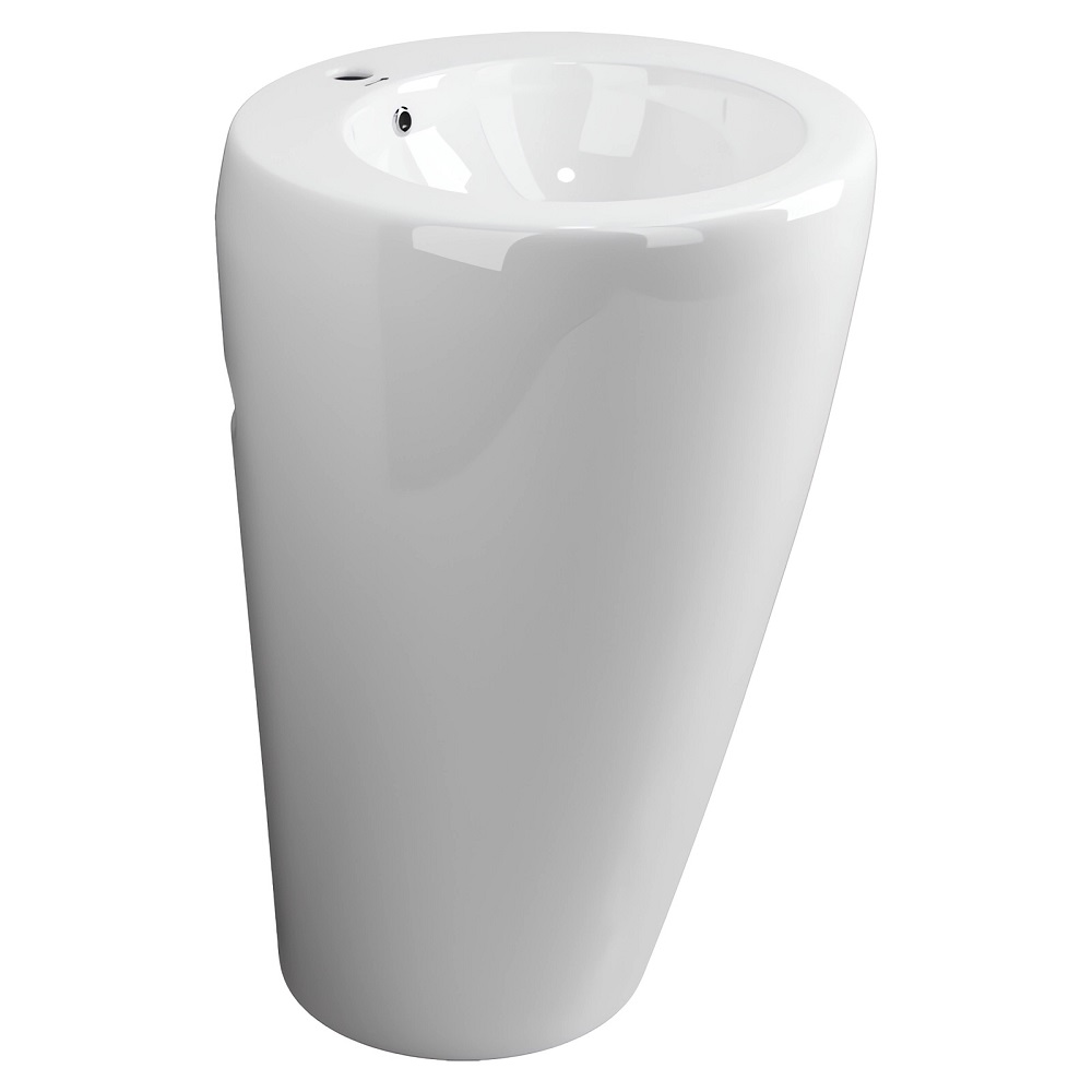 Раковина напольная Ceramica Nova Element CN1807 55x51.5 (белый), моноблок