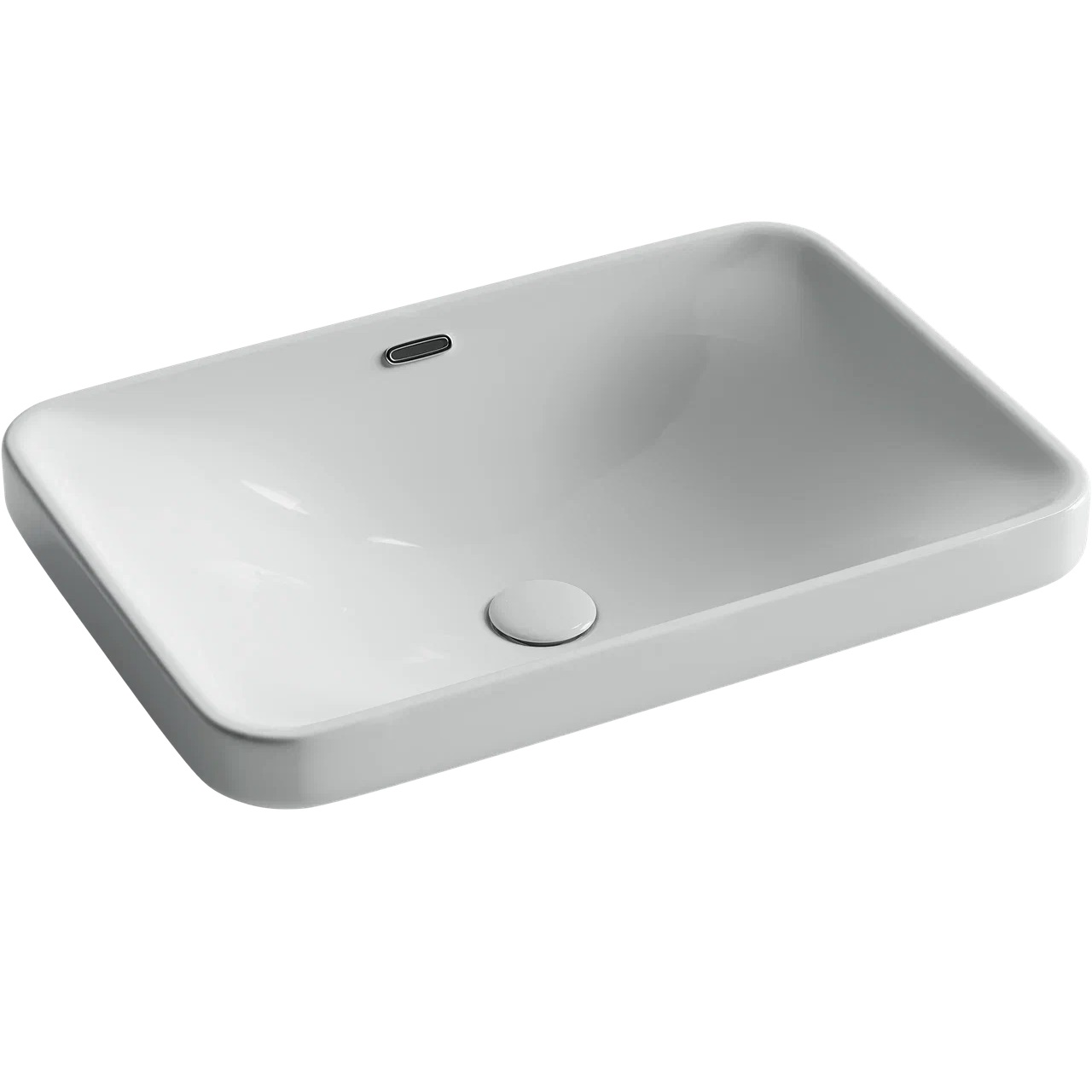 Раковина встраиваемая Ceramica Nova Element CN5041 60.5x41.5 (белый), без донного клапана