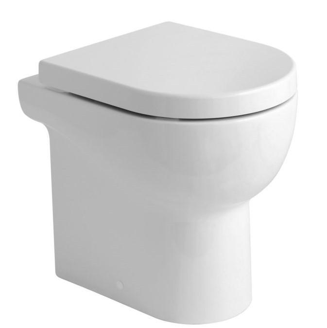 Унитаз приставной Azzurra Nuvola NUVCTP000000BI /(NUV100/P bi) 55х35