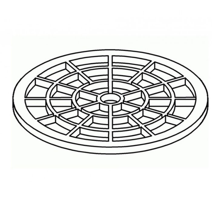 Решетка для волос Tece TECEdrainline 660005