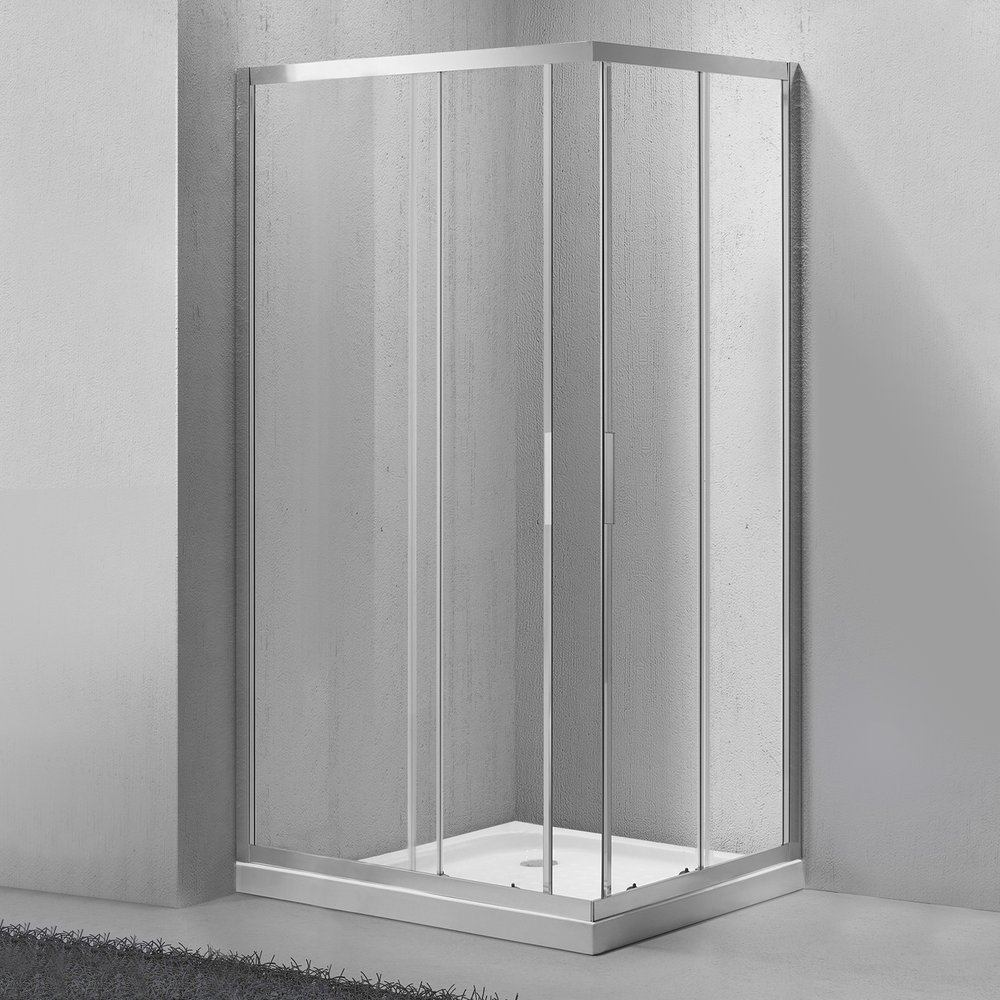 Душевой уголок BelBagno Sela SELA-AH-2-100/80-C-Cr 100x80