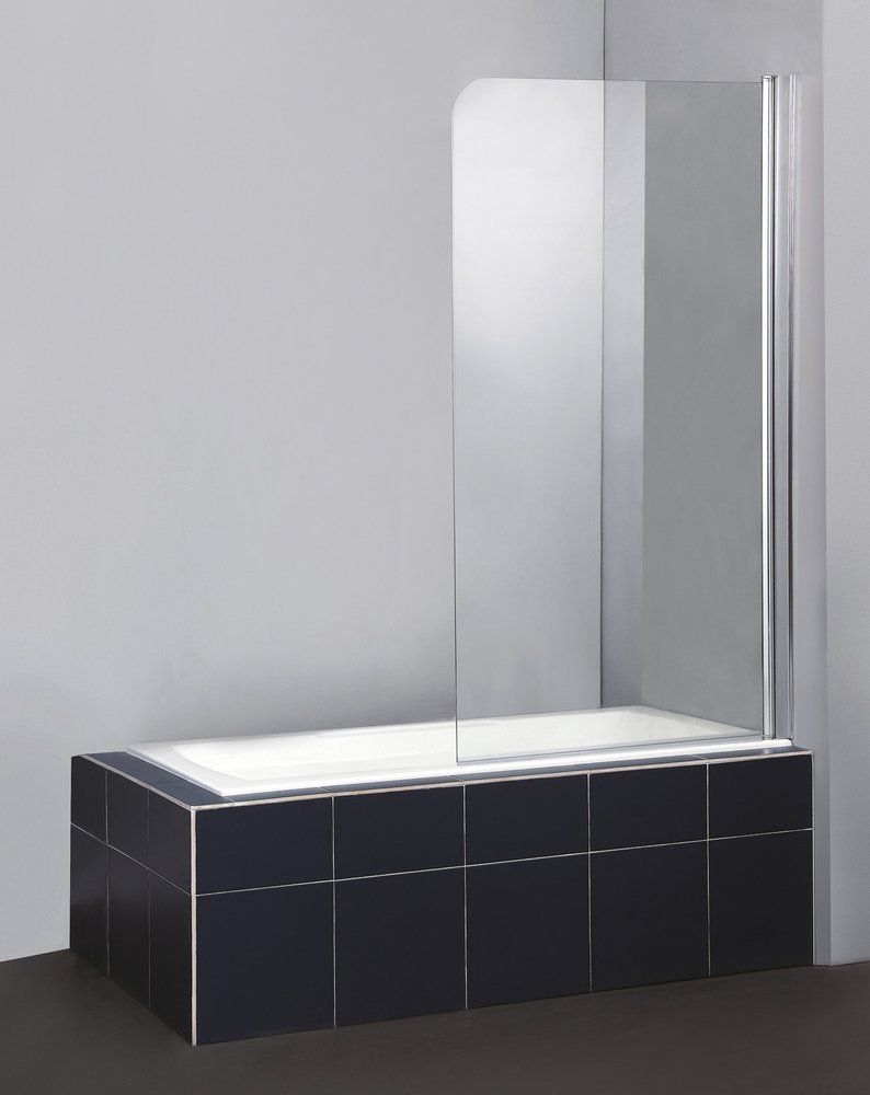 Шторка на ванну BelBagno Sela SELA-V-1-80/140-C-Cr 80x140