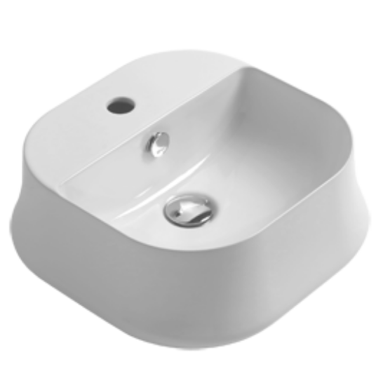 Раковина накладная Simas Sharp SH07bi*1 42х42