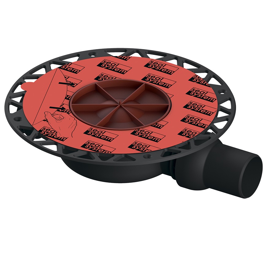 Сифон низкий горизонт. с универсальным фланцем Seal System Tece TECEdrainpoint S DN50 3601400