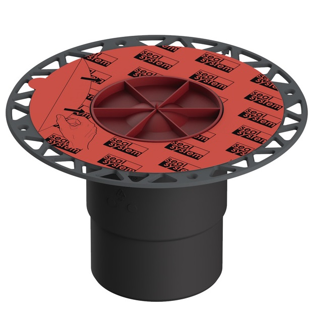 Сифон вертикальный с универсальным фланцем Seal System Tece TECEdrainpoint S DN100 3607600