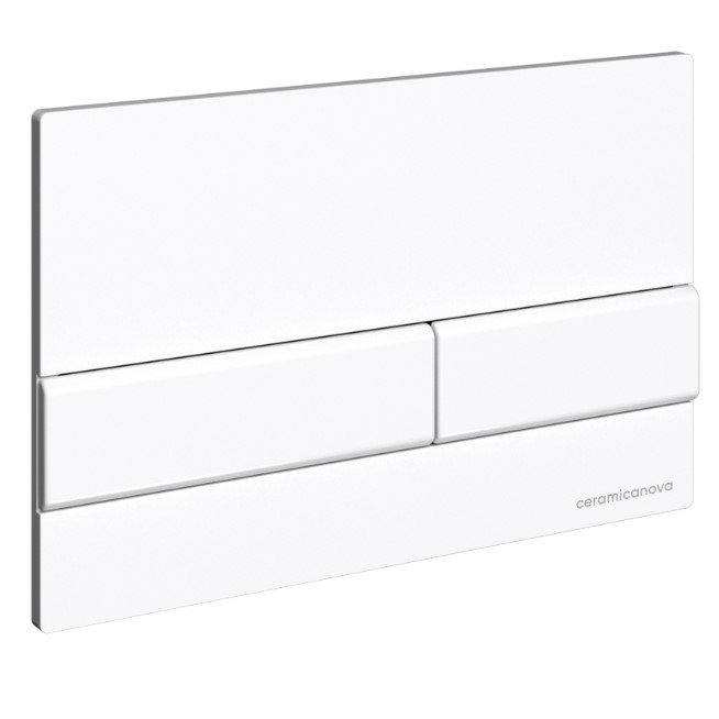 Система инсталляции для унитазов Ceramica Nova Envision CN1002W с кнопкой смыва Flat (белый) и креплениями
