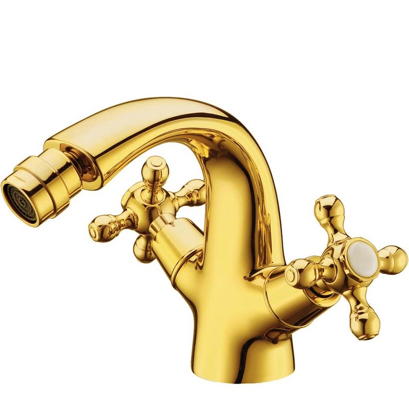 Смеситель для биде Boheme Tradizionale Oro 296 (золотой)