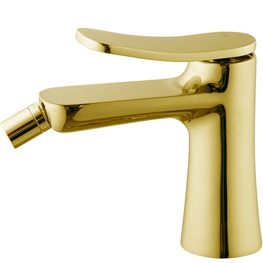 Смеситель для биде Fima Carlo Frattini Flo F3802OR.1 (золотой), без донного клапана