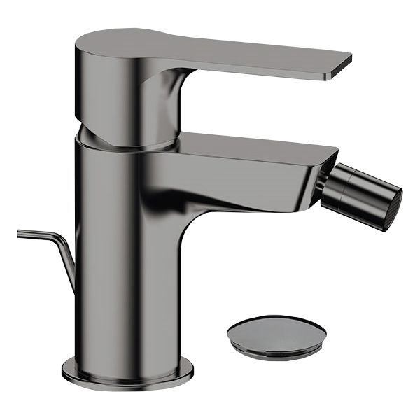 Смеситель для биде Remer Energy Brushed Nickel EY20NP (никель брашированный глянцевый),с донным клапаном