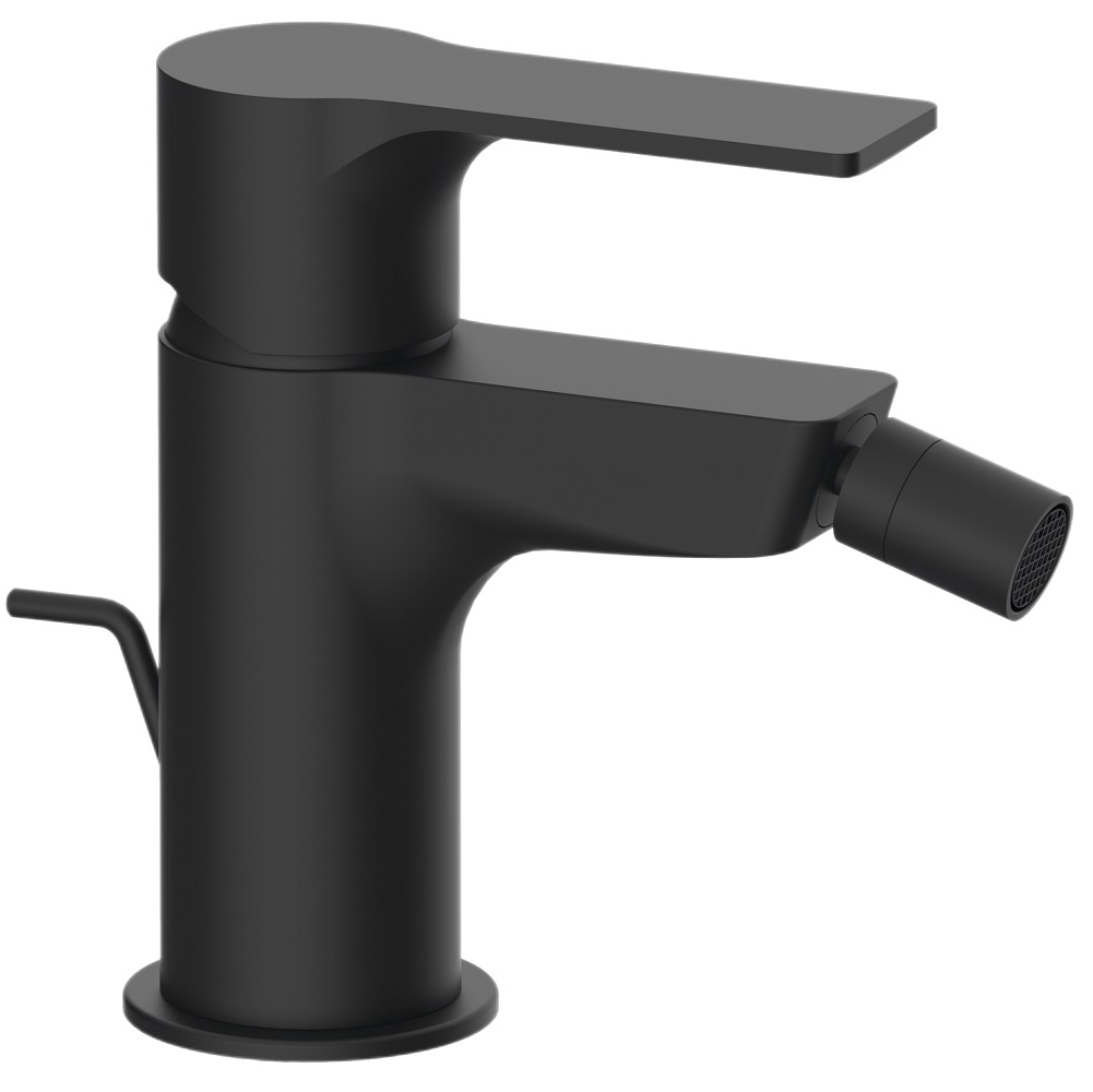 Смеситель для биде Remer Energy Matt Black EY20NO (черный матовый),с донным клапаном