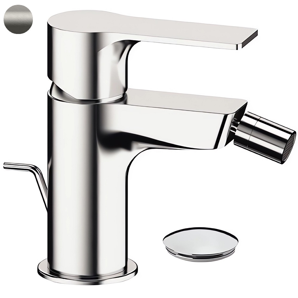 Смеситель для биде Remer Energy Matt Brushed Nickel EY20NPO (никель брашированный матовый)