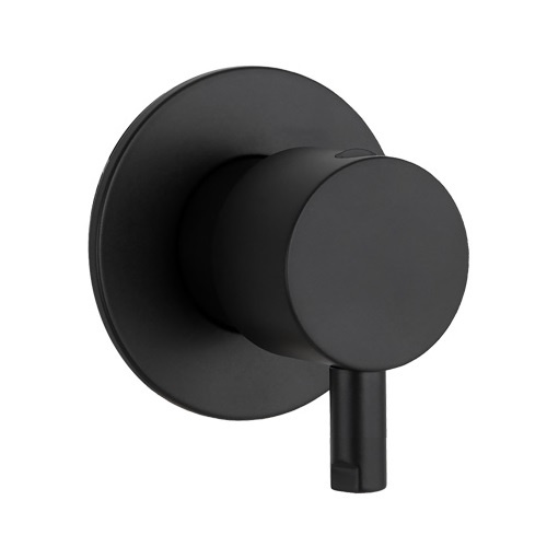 Смеситель для душа Remer Minimal N63NO (черный матовый), скрытая часть в комплекте