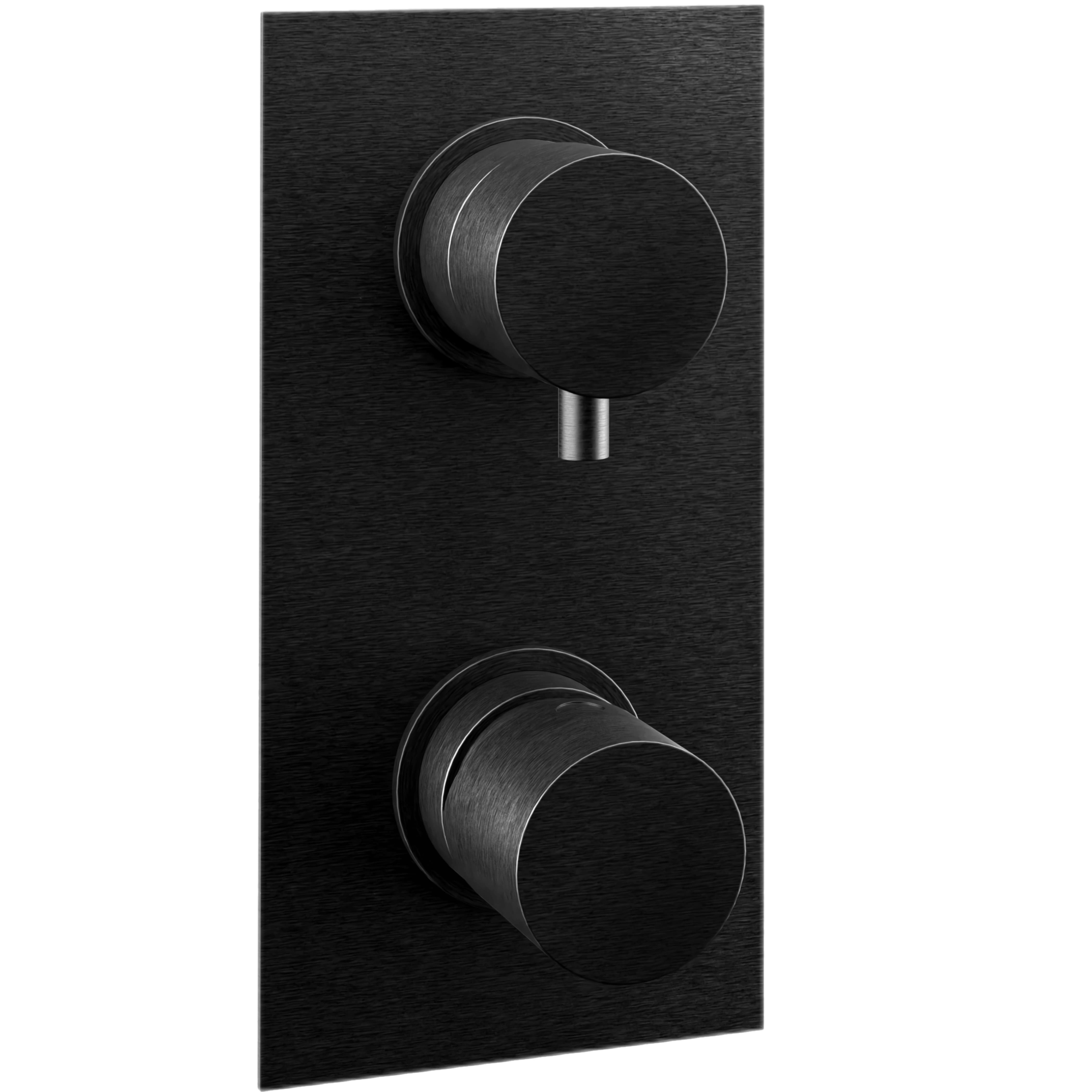 Смеситель для душа скрытого монтажа Remer Edge EG592CFP (черный брашированный хром)