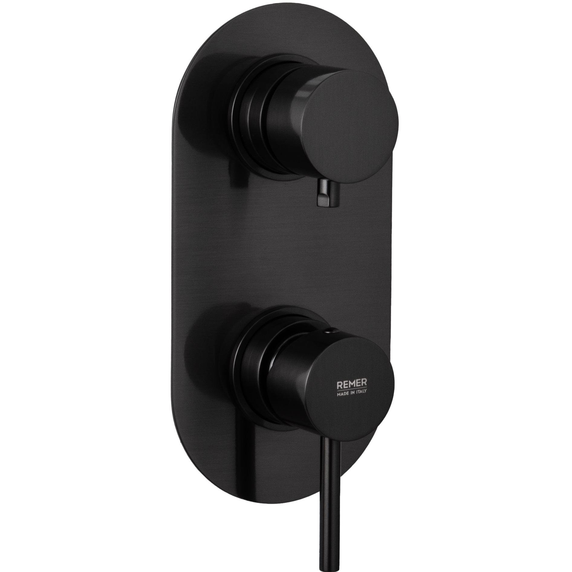 Смеситель для душа скрытого монтажа Remer X Style X92KBCFP (черный брашированный хром)