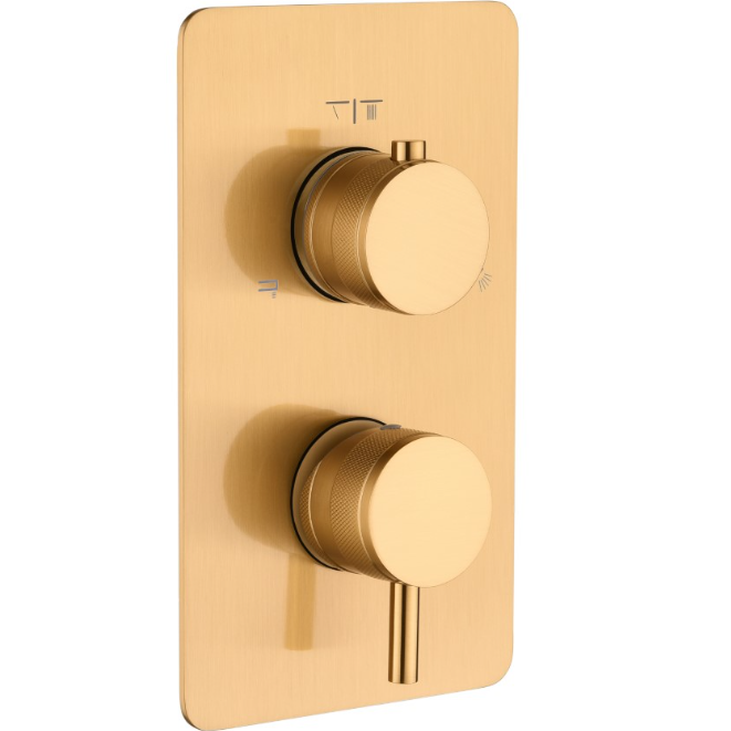 Смеситель для душа встраиваемый Boheme Cell 135-3-BR (бронза), на 3 источника