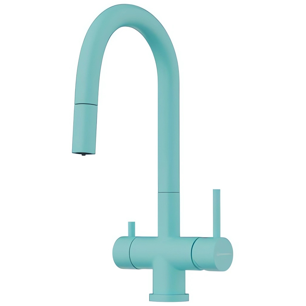 Смеситель для кухни Omoikiri Akita-S-AZ 4994436 (azur blue)
