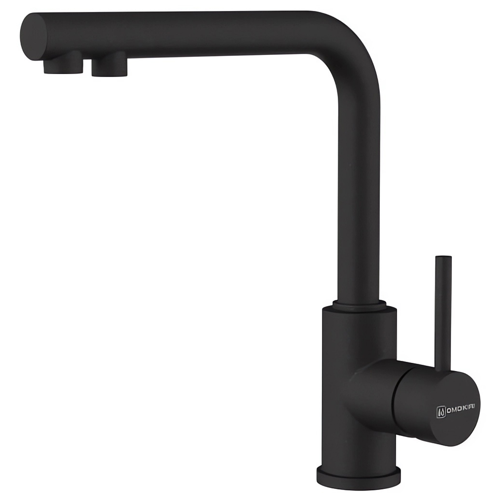Смеситель для кухни Omoikiri Nakagawa 2 Plus-BL 4994414 (черный)