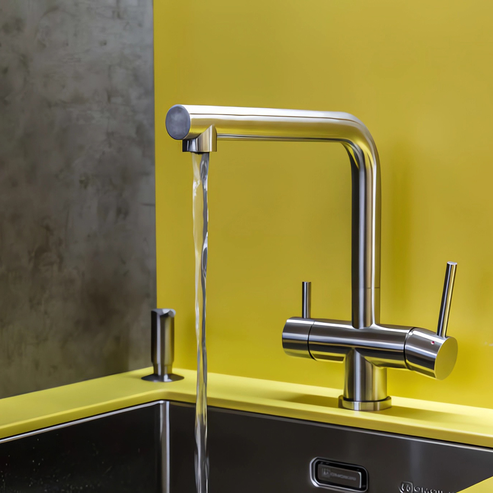 Смеситель для кухни Omoikiri Takamatsu-S-LG 4994476 (светлое золото)
