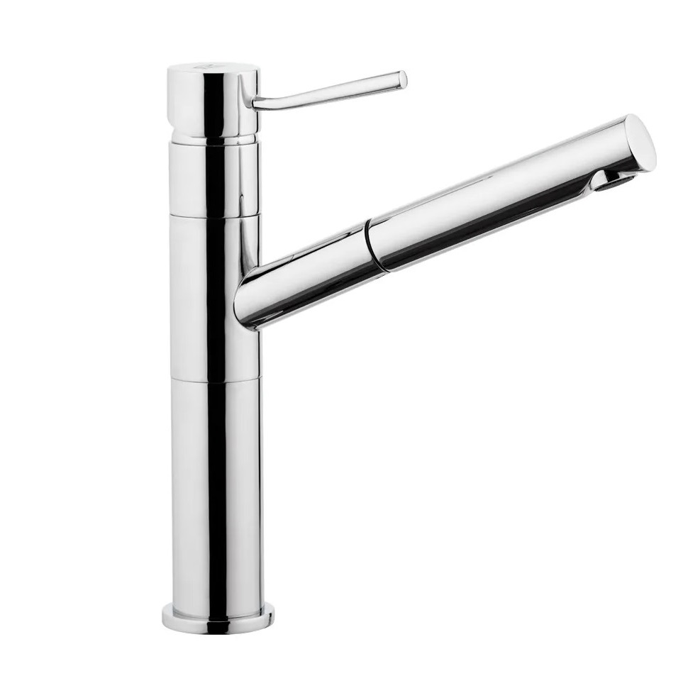 Смеситель для кухни Remer Minimal N47 (хром), с вытяжным изливом