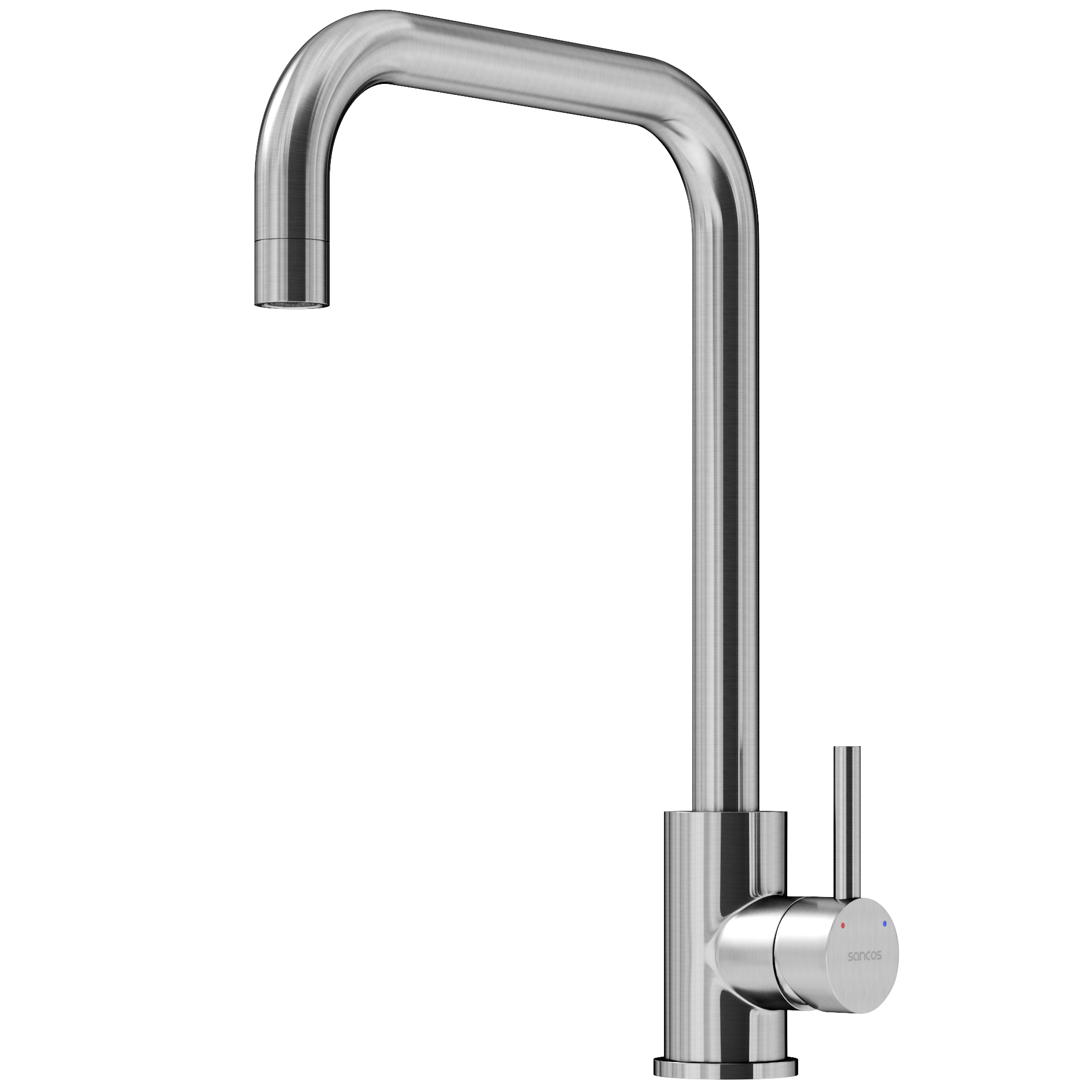 Смеситель для кухни Sancos Сталь (Stainless) SC12002SS (нержавеющая сталь)