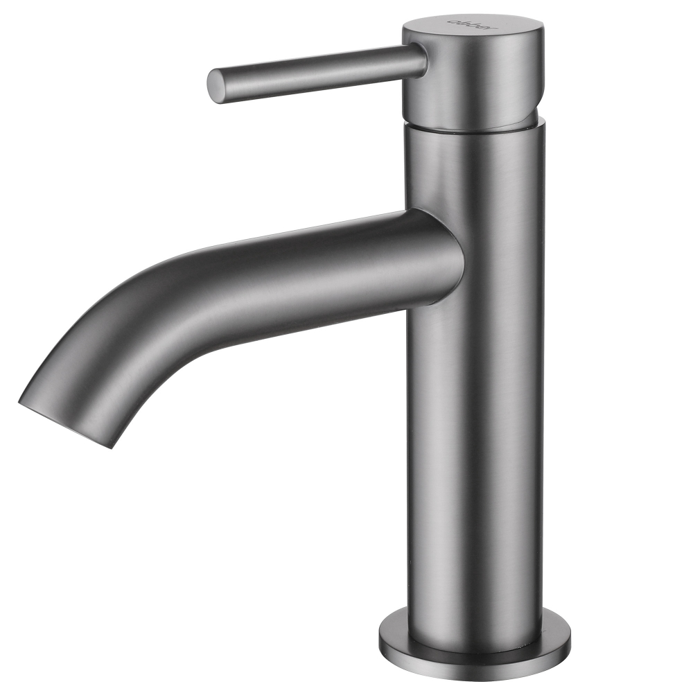 Смеситель для раковины Abber Wasser Kreis AF8110NG (оружейная сталь), без донного клапана