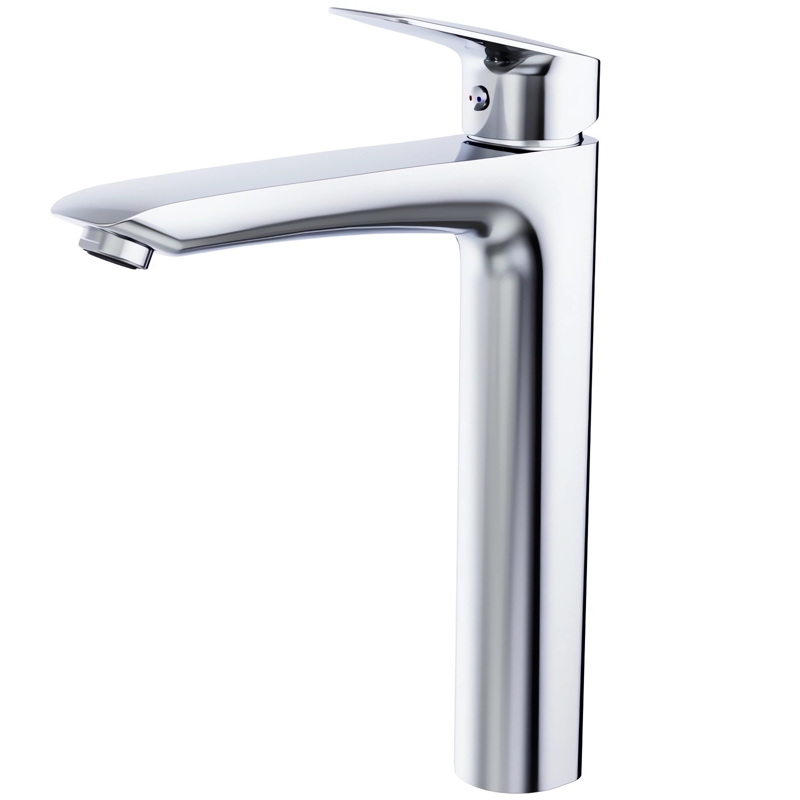 Смеситель для накладной раковины BelBagno Due DUE-LMC-CRM-W0 (хром), без донного клапана