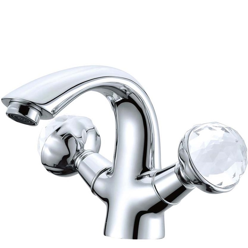 Смеситель для раковины Boheme Brilante Presente 351 (хром), без донного клапана