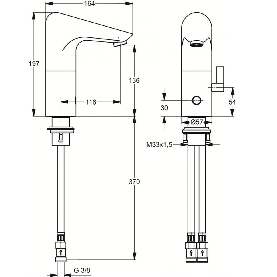 Смеситель для раковины Ideal Standard Ceraplus A4153AA